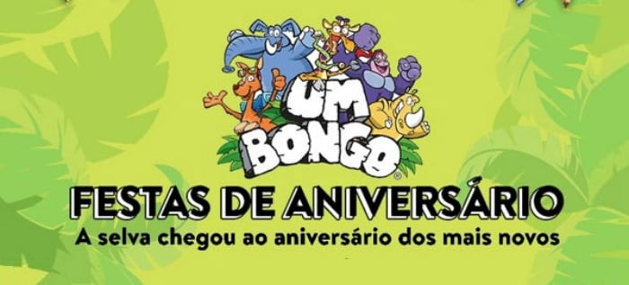 Um Bongo kits festas Distribuição Hoje
