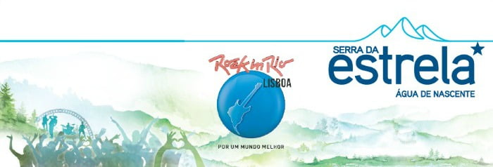 Água Serra da Estrela Rock in Rio Lisboa Distribuição Hoje