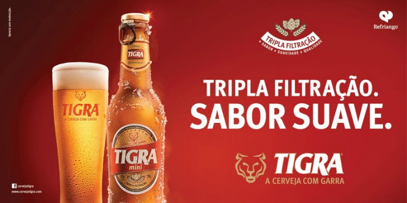 Cerveja Tigra Refriango Distribuição Hoje