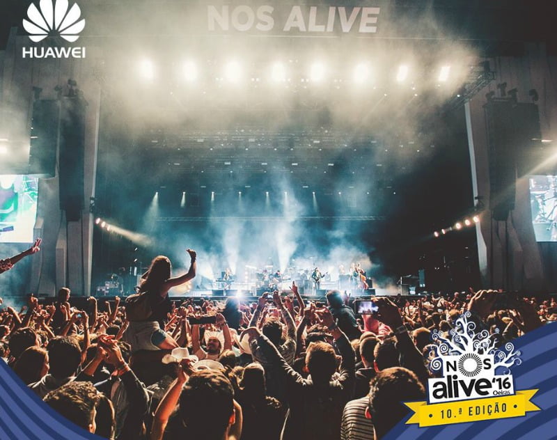 Huawei NOS Alive Distribuição Hoje