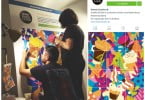 galeria de arte colaborativa - café
