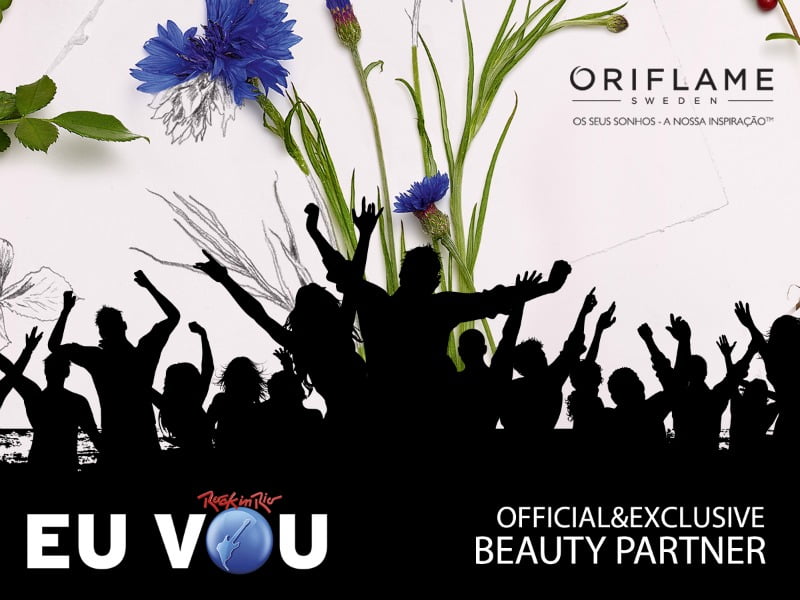 Oriflame Rock in Rio Distribuição Hoje