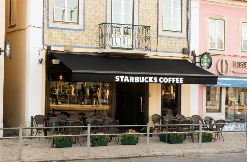 Starbucks Distribuição Hoje