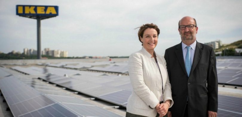 IKEA painéis solares Distribuição Hoje