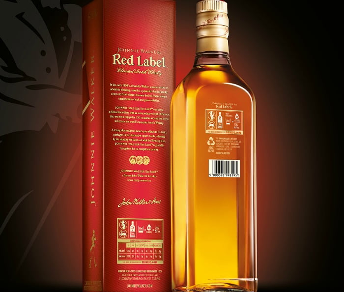 Johnnie Walker Diageo Distribuição Hoje
