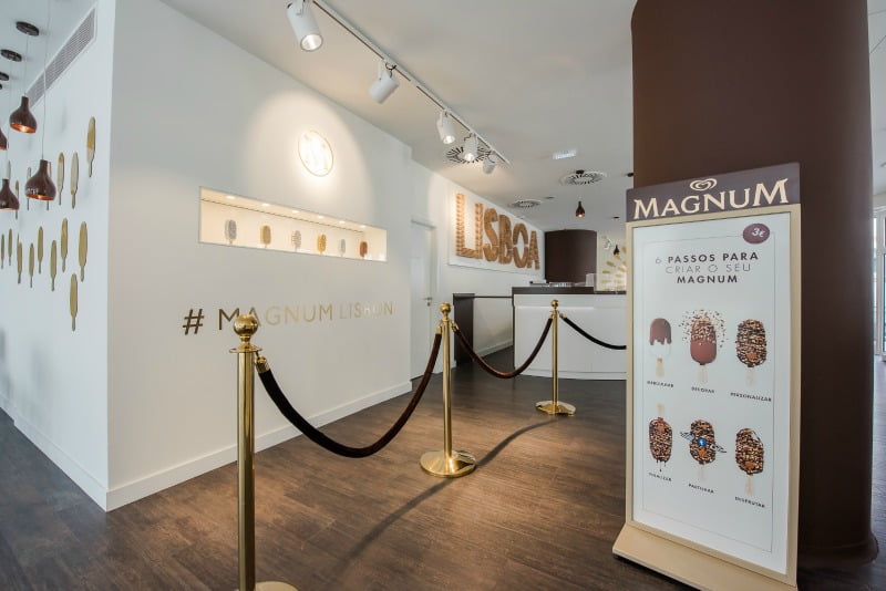 Magnum pop up store Chiado Distribuição Hoje