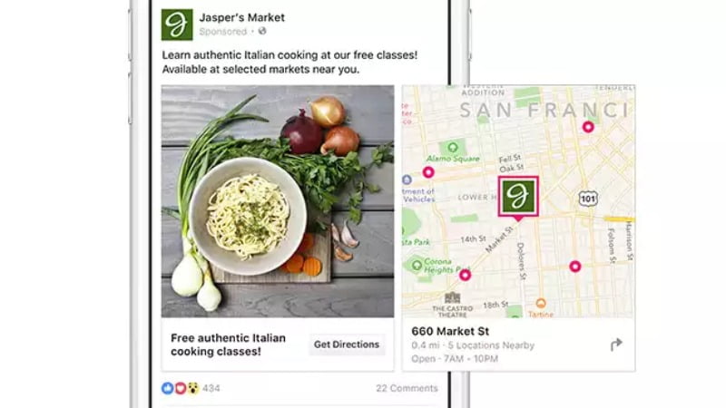 Store Locator Facebook Distribuição Hoje