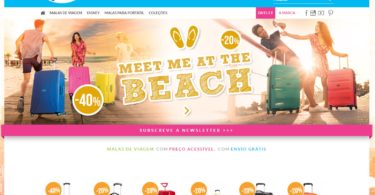American Tourister loja online Distribuição Hoje