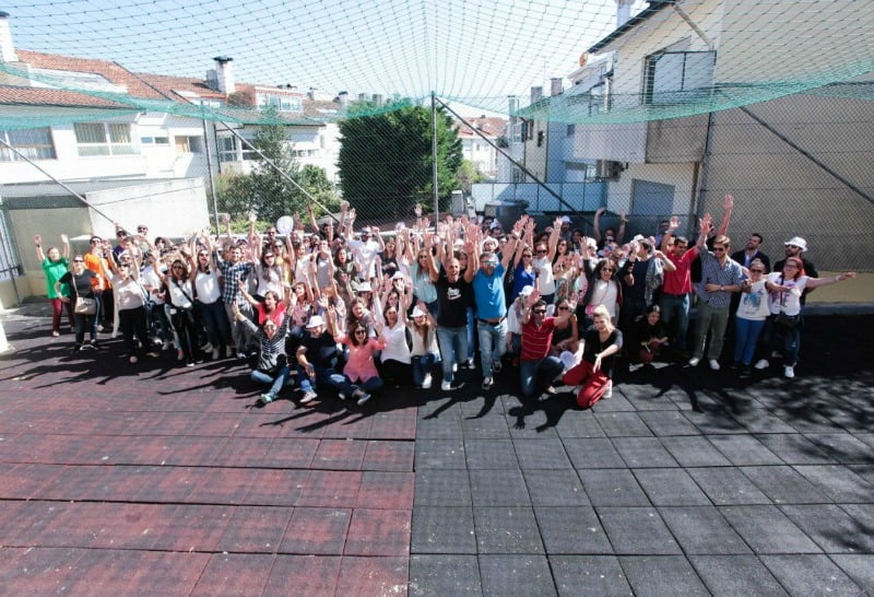 Colaboradores Zippy ação team building Distribuição Hoje