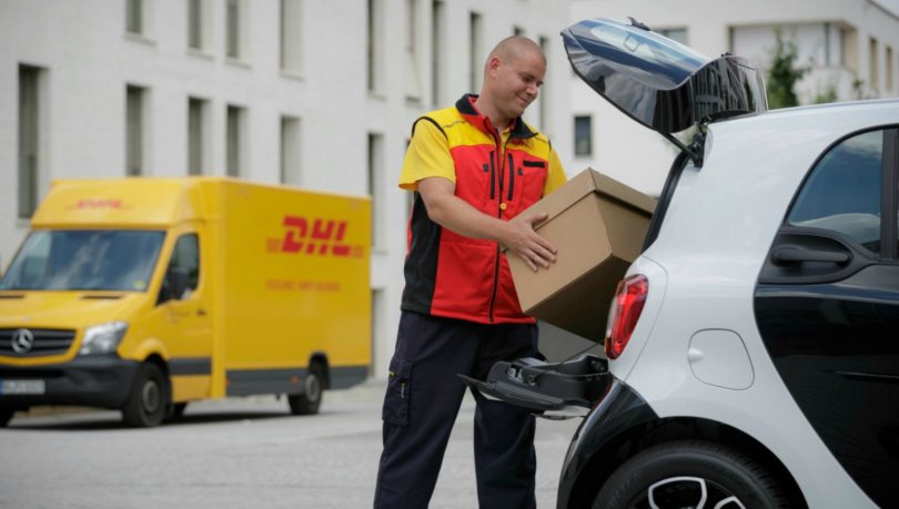 parceria DHL e Smart
