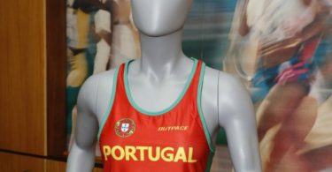 equipamento Sport Zone para a seleção de atletismo