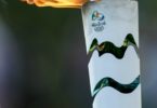 Jogos Olímpicos  tocha Distribuição Hoje