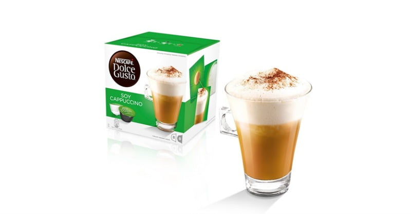 cappuccino de soja