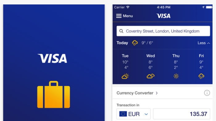 apps de viagens