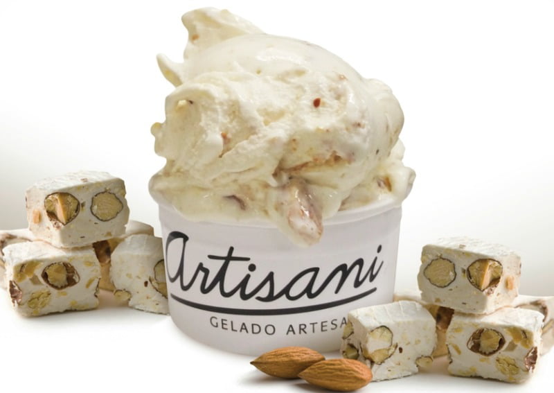 Artisani gelado Torrone Distribuição Hoje