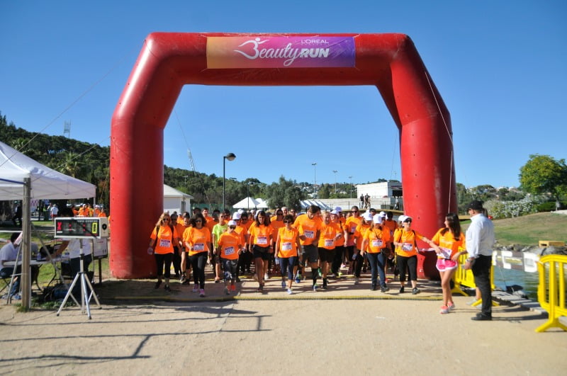 LOréal Beauty Run Distribuição Hoje