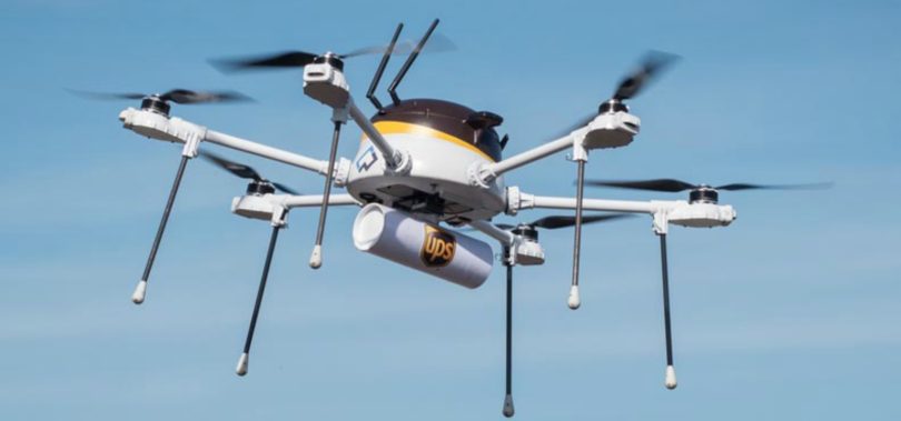 entregas de encomendas com drones