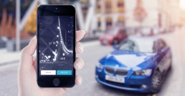 Uber app Distribuição Hoje
