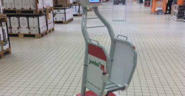carrinho de compras autónomo Jumbo