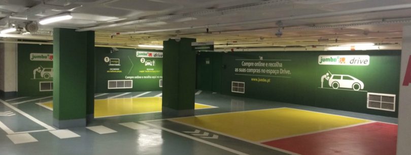 Jumbo Amoreiras serviço Drive Distribuição Hoje