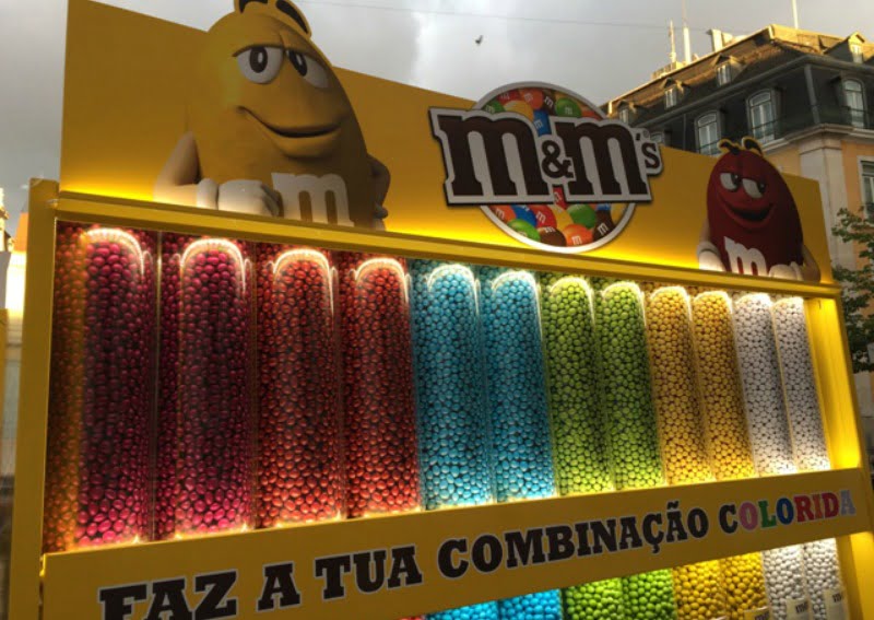 MMs World chocolates Distribuição Hoje