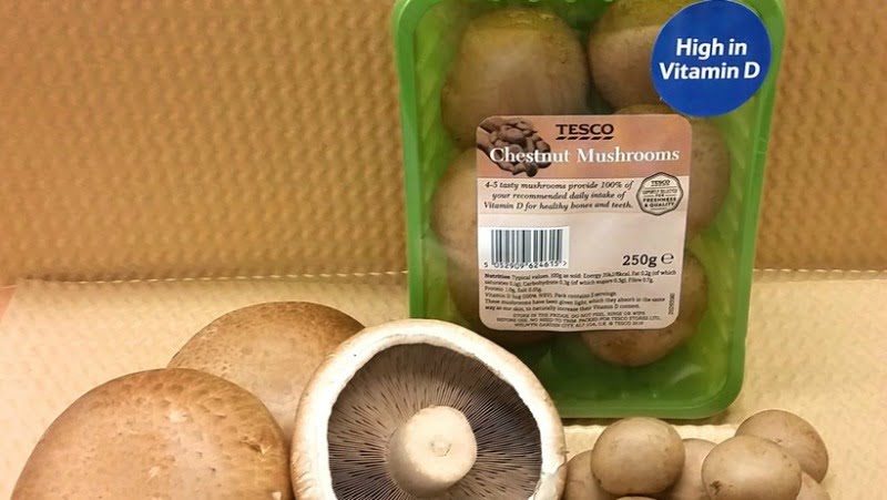 cogumelos Tesco