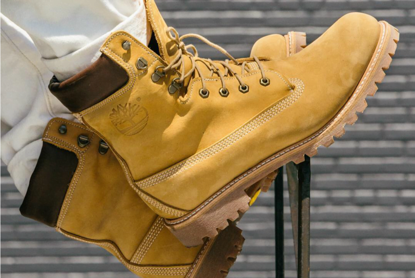 Timberland bota amarela original Distribuição Hoje