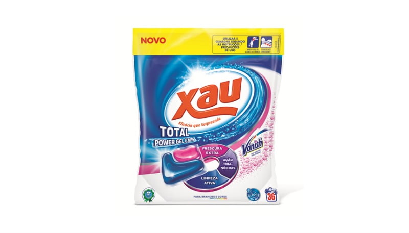 Xau detergente em cápsulas Distribuição Hoje