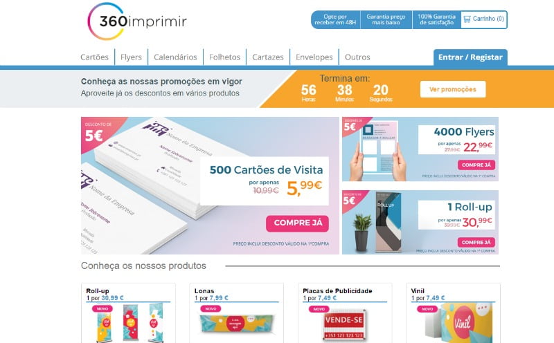 imprimir loja online Distribuição Hoje