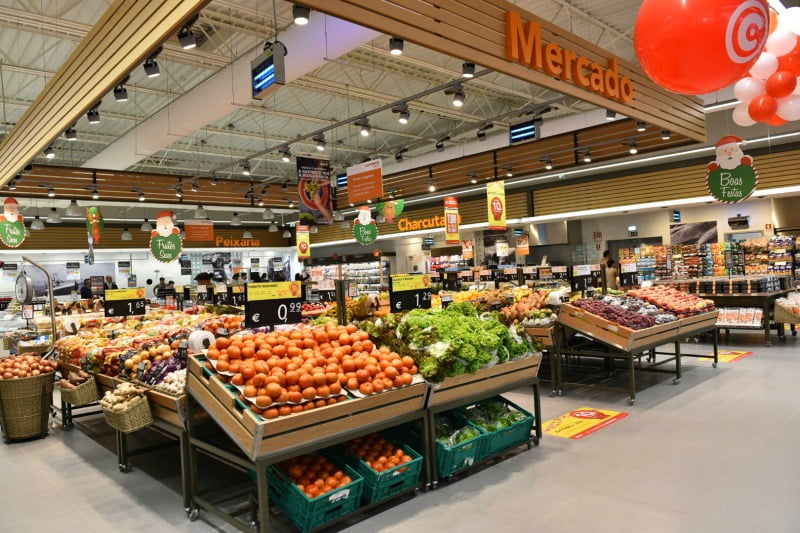 Continente Entroncamento frutas e legumes