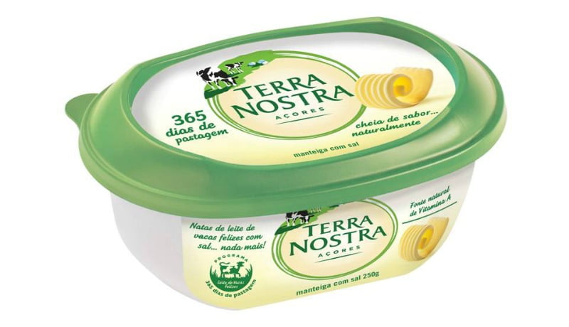 Terra Nostra manteiga de pastagem Distribuição Hoje