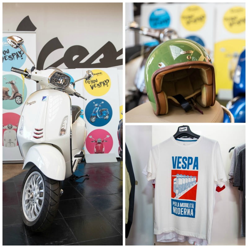 Vespa - imagens loja - Distribuição Hoje
