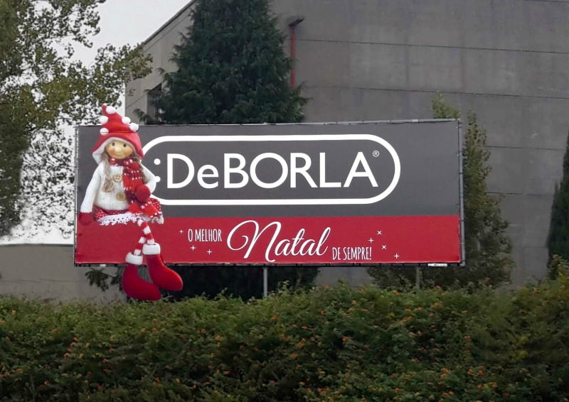 DeBorla campanha de Natal Distribuição Hoje