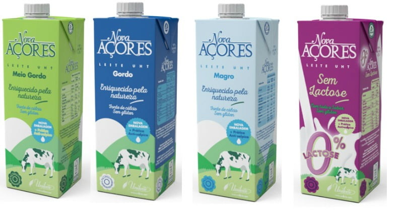Leite Nova Açores novas embalagens Distribuição Hoje