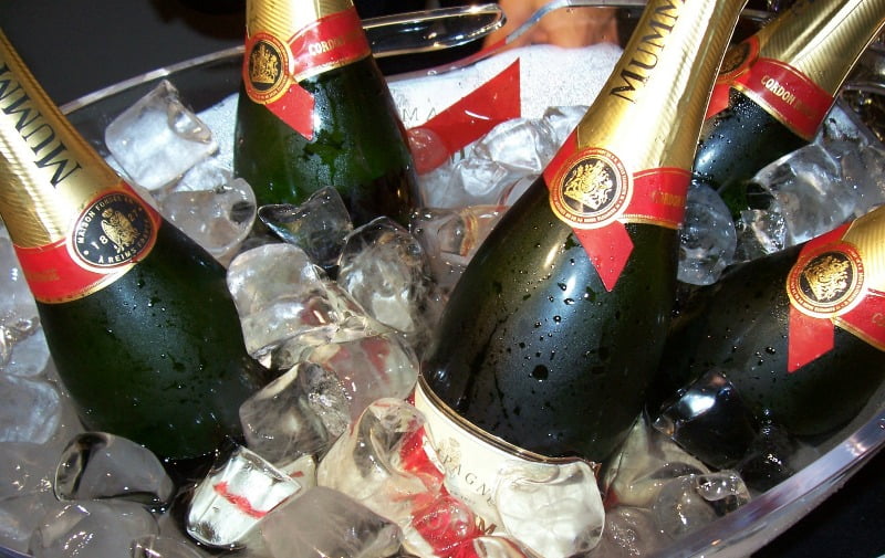champanhe Mumm Distribuição Hoje