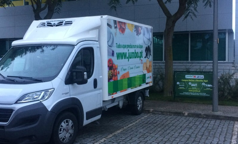 Lagoas Park ponto de recolha Jumbo Distribuição Hoje