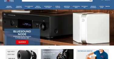 e-commerce de eletrónica de consumo