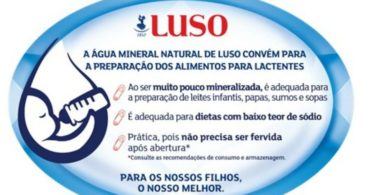 Água de Luso novo rótulo