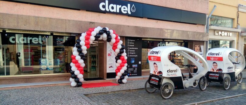 lojas Clarel em Portugal
