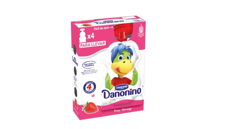 iogurtes Danonino para Levar