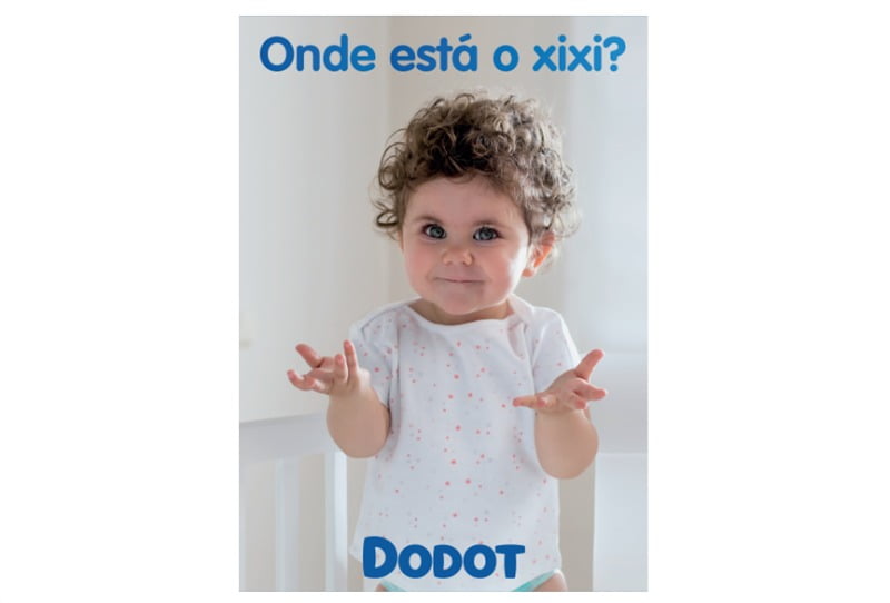 novas fraldas Dodot