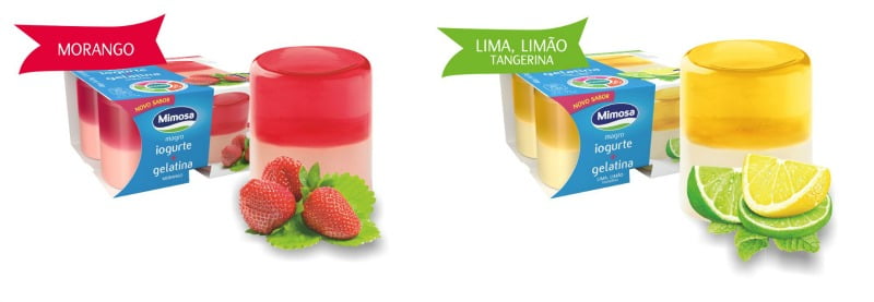 Mimosa Iogurte Magro e Gelatina