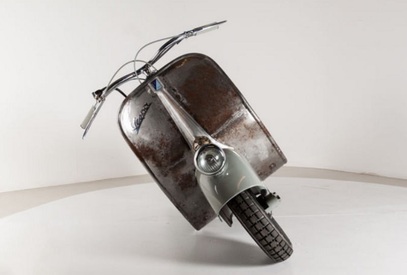 Vespa modelo mais antigo do mundo Distribuição Hoje