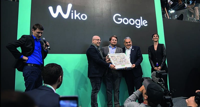 Wiko Google Android Award  Distribuição Hoje