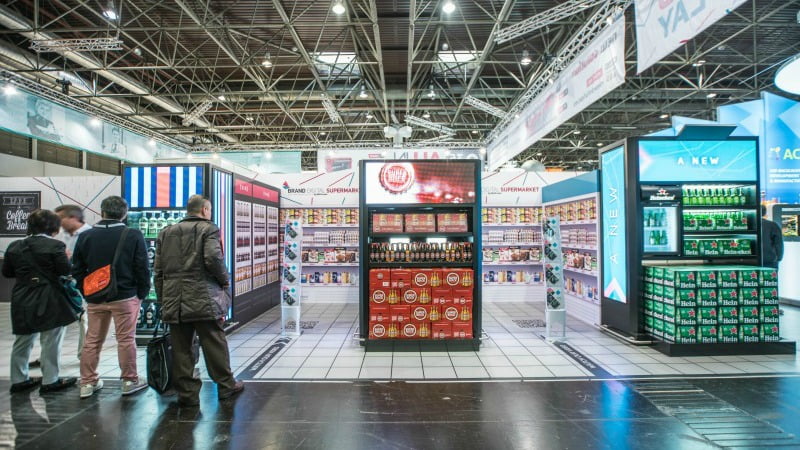 Brand Digital POS LED Display Distribuição Hoje