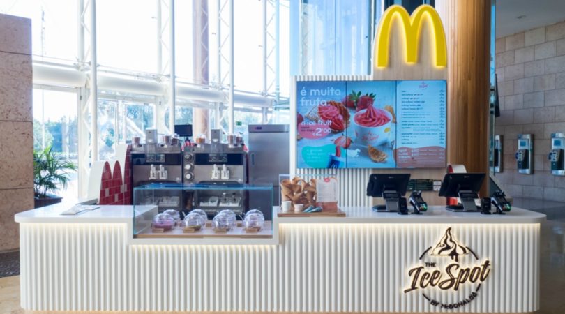 quiosques de gelados da McDonalds