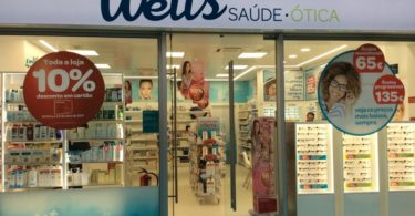 Wells fachada loja Distribuição Hoje