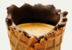 delta Q cone de gelado com café Distribuição Hoje