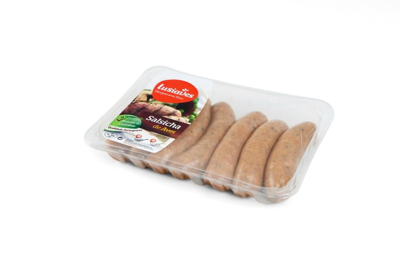 Salsicha de Frango com Caril da Lusiaves