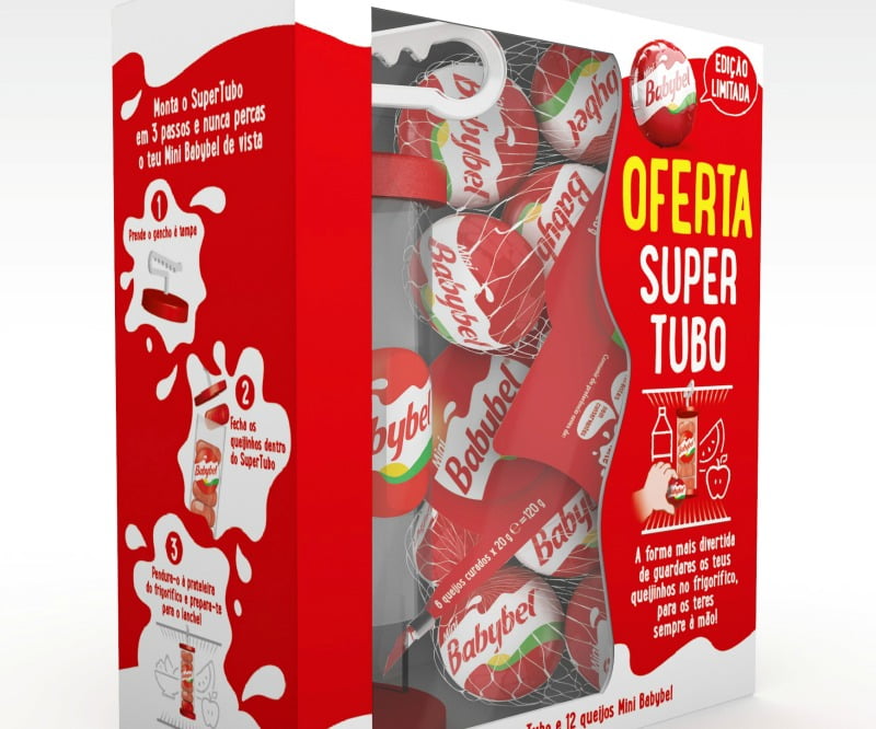 Mini Babybel SuperTubo Distribuição Hoje